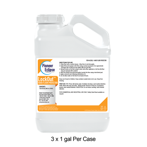 423GL3 | Pioneer Eclipse LockOut™ | Hard Floor Protector | 3 X 1 Gallons