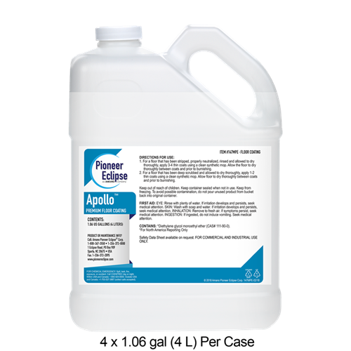 147MPE | Pioneer Eclipse Apollo™ | High Solids Floor Coating | 4 X 1.06 Gallons