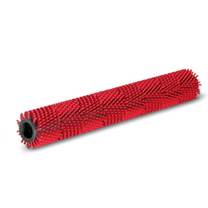 Karcher 4.762-392.0, Cylindrical red brush, medium stiff bristles for all-around cleaning on smooth and textured floors