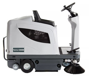Advance Terra 4300B | Floor Sweeper | 46" | 18 Gallon Hopper | Ride On | Battery | 18 Gallon Hopper | 3 Year Warranty
