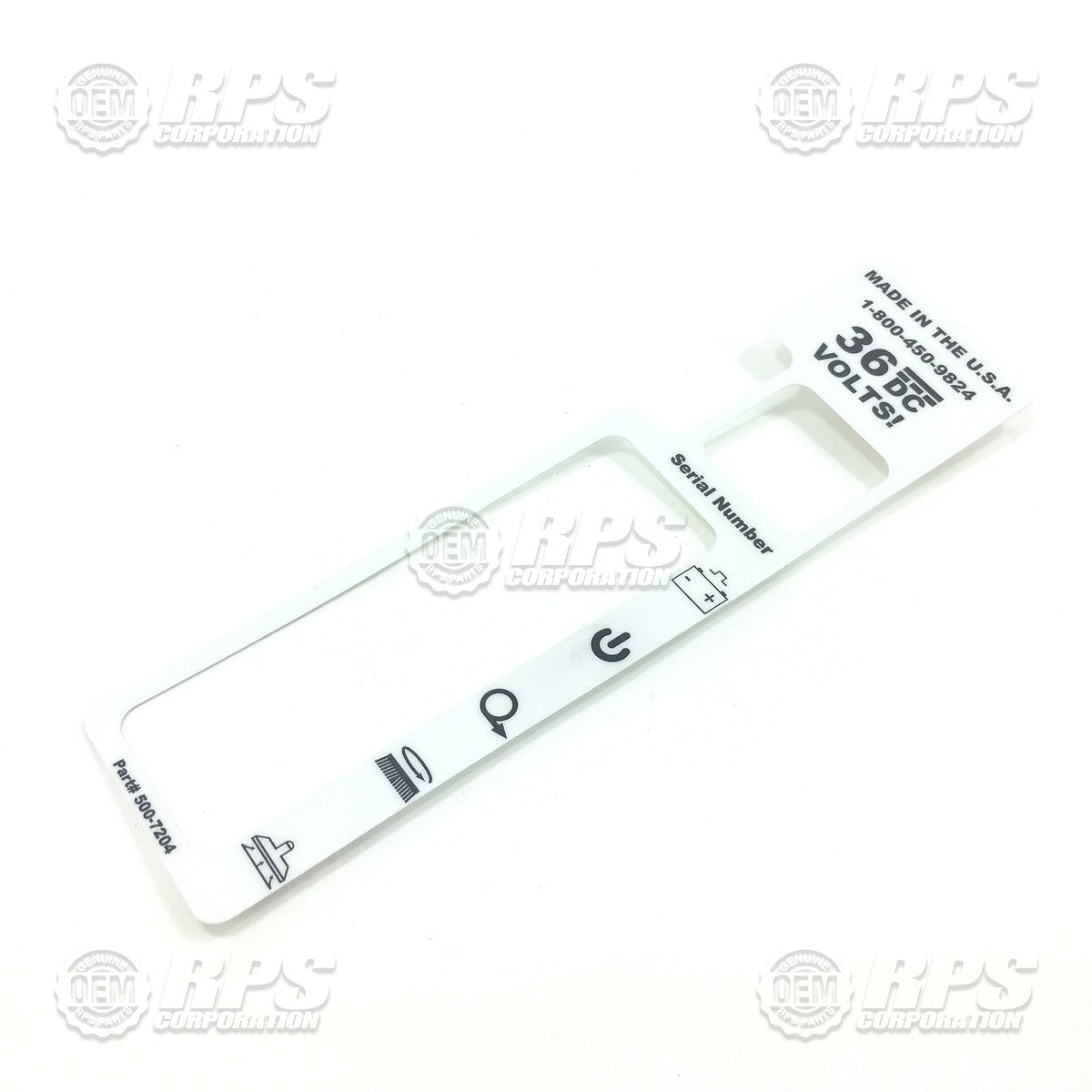 FactoryCat/Tomcat 500-7204, Decal, Meter