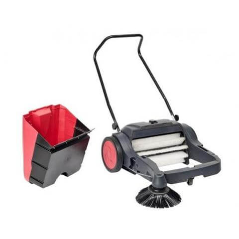 Viper PS480, Floor Sweeper, 28", 10 Gallon, Manual, Single Side Brush, 3 Year Warranty, 50000504