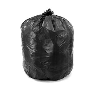 KleenLine Can Liner 40x48 22 MIC Black, 40-45 Gallon Capacity, 6 rolls of 25 liners, 150 Count