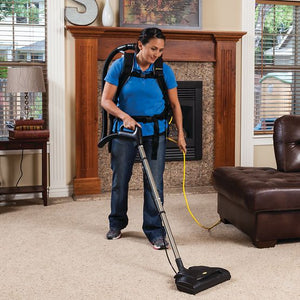 Proteam ProVac FS 6, Backpack Vacuum, 6QT, 11.6lbs, Electric, With Tools, HEPA, 3 Year Warranty, 107461