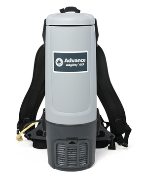 Advance Adgility,  Backpack Vacuum, 6QT or 10QT,  9.3lbs or 10.8lbs, Electric, With Tools, 2 Year Warranty