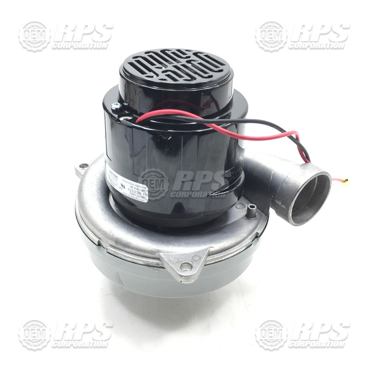 FactoryCat/Tomcat 700-5250D, Motor, Vac, 36V, 2 Stage, w/Connectors
