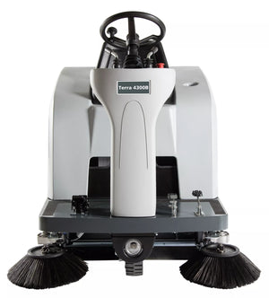 Advance Terra 4300B | Floor Sweeper | 46" | 18 Gallon Hopper | Ride On | Battery | 18 Gallon Hopper | 3 Year Warranty