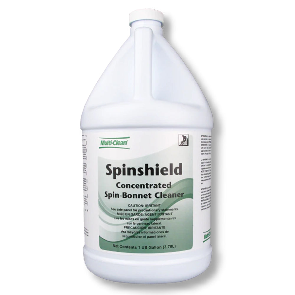 902073, Multi-Clean SpinShield, Carpet Pre-Spray and Bonnet, PH 11.5 Concentrated, 4 X 1 Gallons