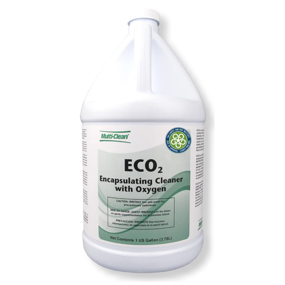 902393, Multi-Clean EC02, Encapsulating Carpet Cleaner, Hydrogen Peroxide, PH 4-6, 4 X 1 Gallons