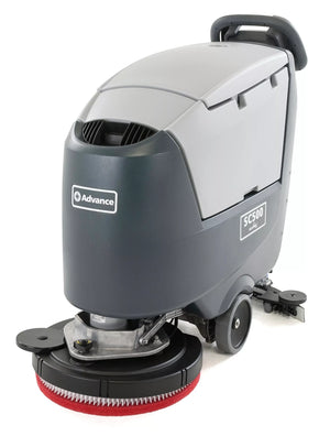Advance SC500, Walk Behind Floor Scrubber, 20", 12 Gallon, Battery, Self Propel, Disk or Rev (Orbital), 3 Year Warranty