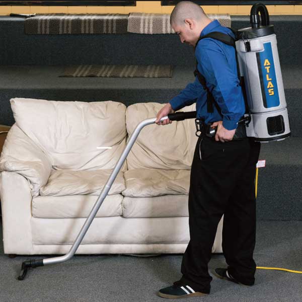 1000TV | EDIC Atlas™ | Backpack Vacuum | 10QT | 10lbs | Tool Kit | 5 Year Warranty