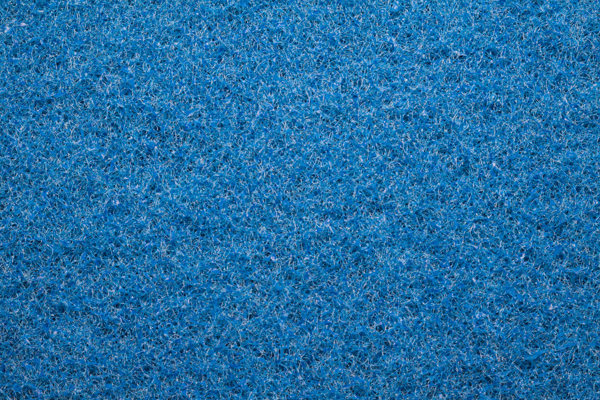 28" Blue Driver Pad - 5/Case - Square Scrub SS P1428BLU