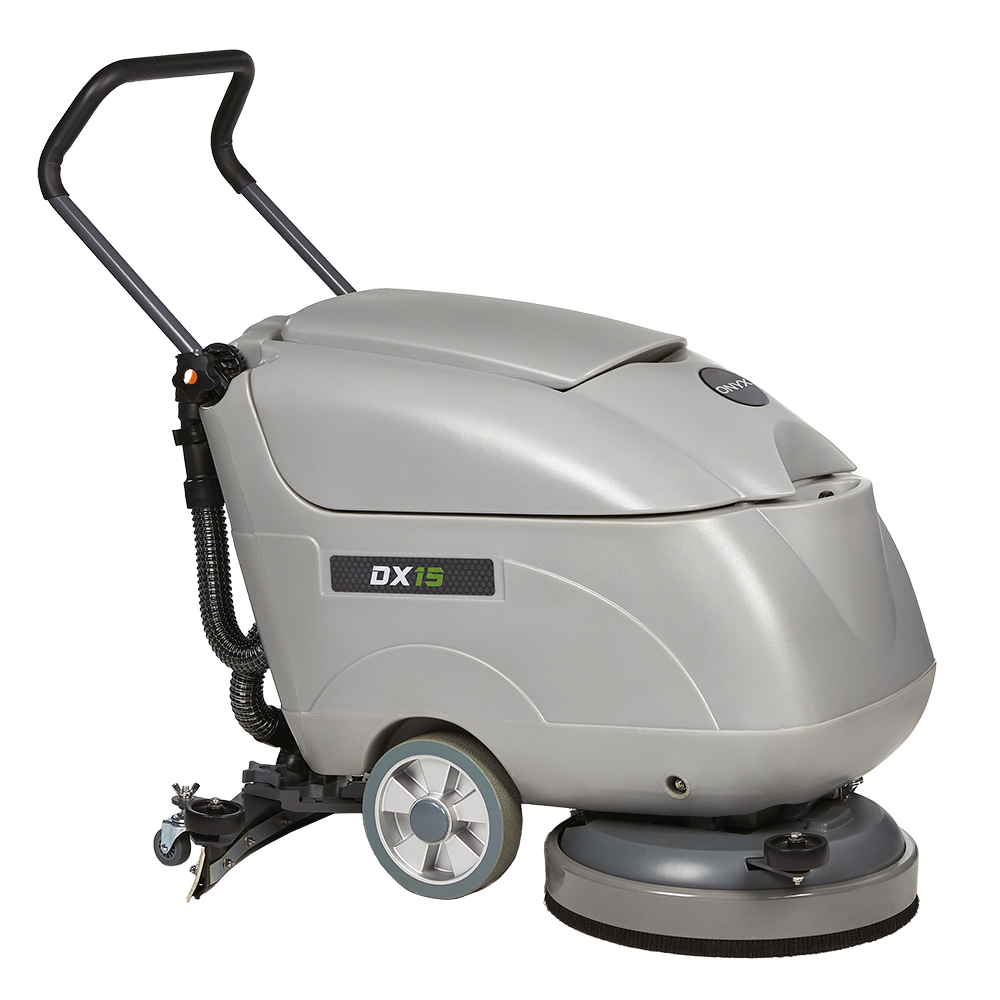 Onyx DX15, Walk Behind Floor Scrubber, 15", 7 Gallon, Battery, Pad Assist, Disk, 3 Year Warranty