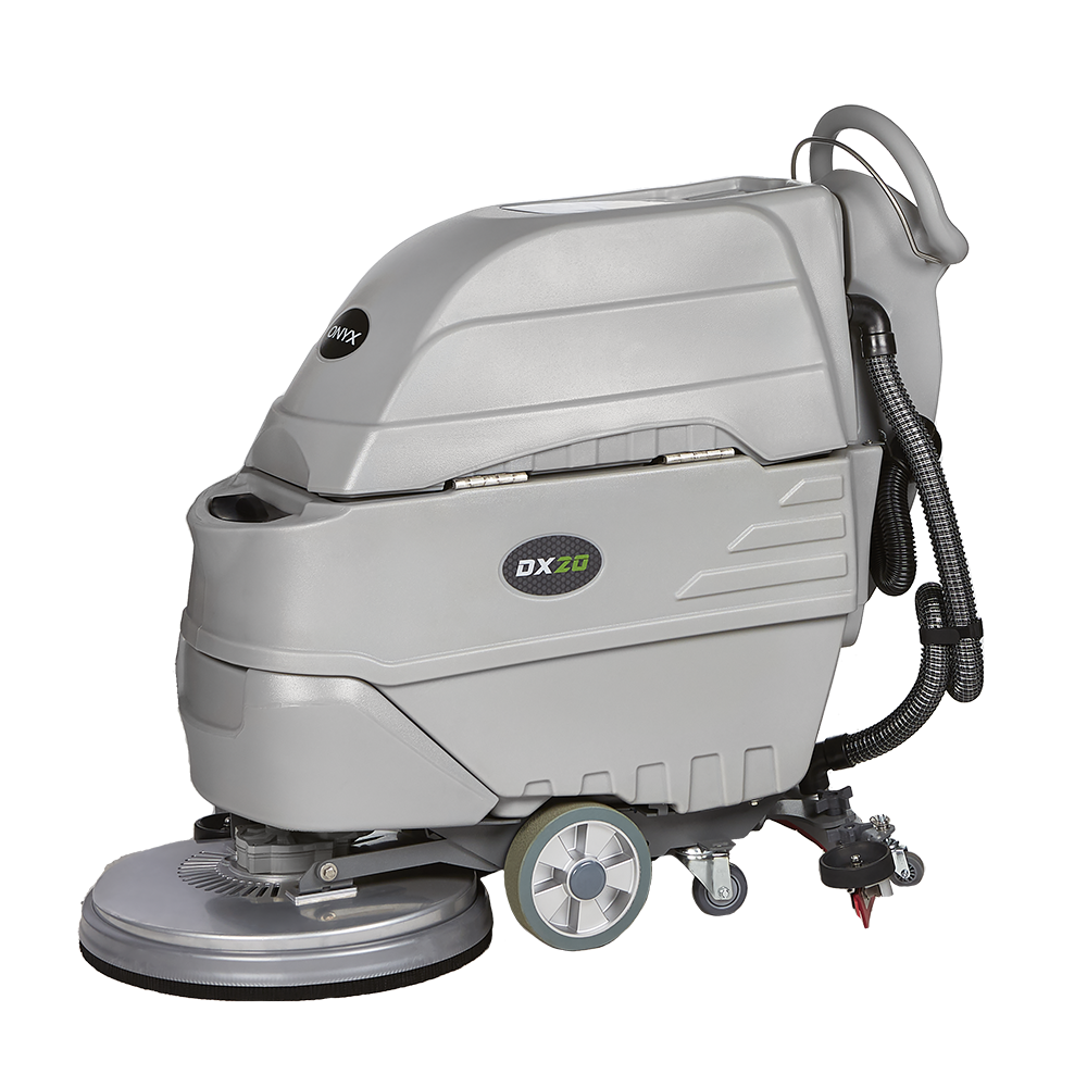 Onyx DX20, Walk Behind Floor Scrubber, 20", 14 Gallon, Battery, Pad Assist, 3 Year Warranty