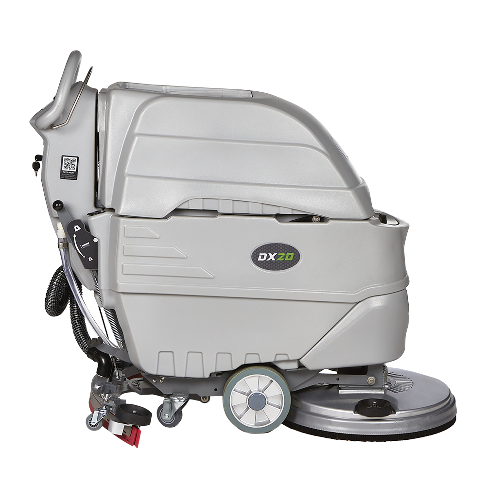 Onyx DX20, Walk Behind Floor Scrubber, 20", 14 Gallon, Battery, Pad Assist, 3 Year Warranty