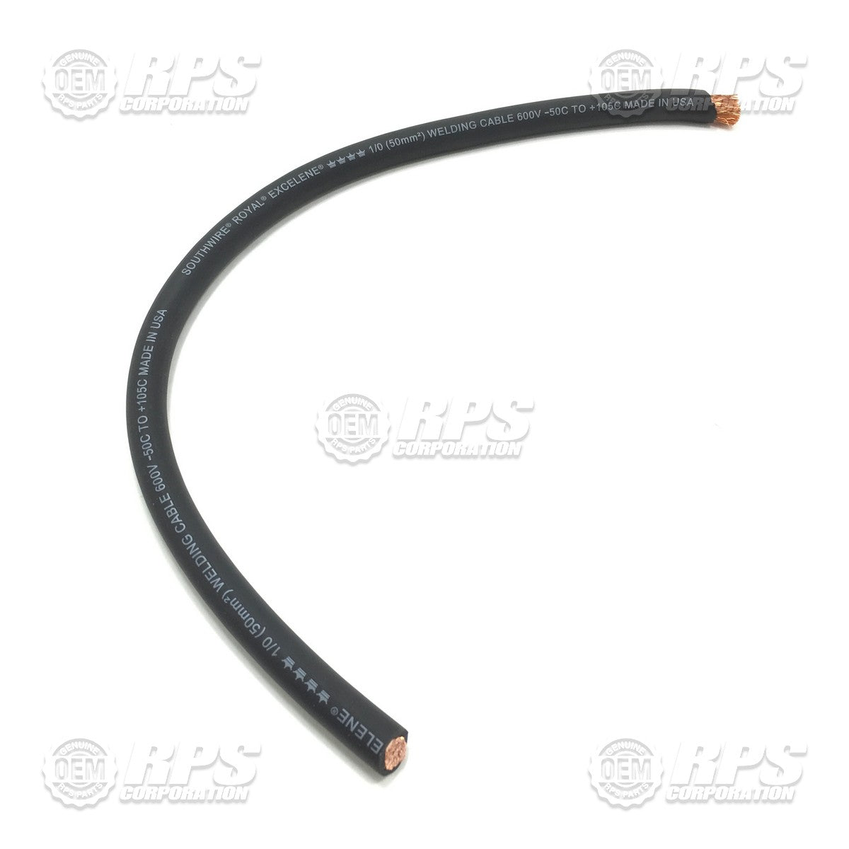 FactoryCat/Tomcat E-1-0, Wire,1/0,Black