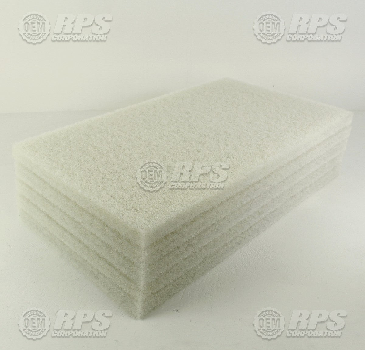 FactoryCat/Tomcat EDGE-2405, Pad, 14" X 24" White Scrub Case of 5