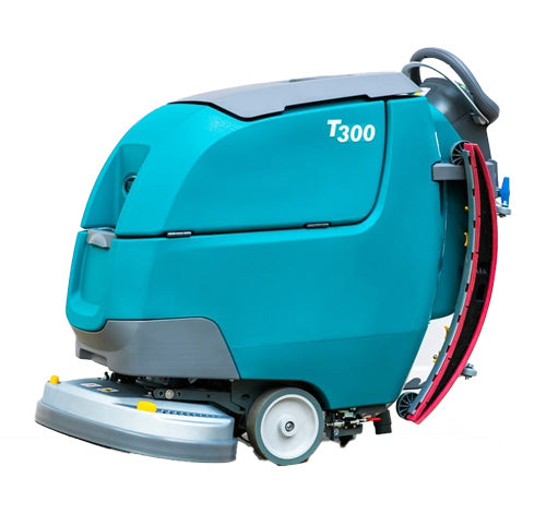 Tennant T300e, Walk Behind Floor Scrubber, 24", 11 Gallon, Battery, Self Propel, Disk, 3 Year Warranty