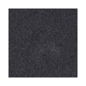 Stripping Floor Pads, 20" Diameter, Black, 5/carton