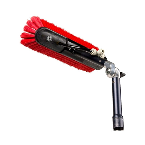 IPC Eagle FG12-SL | 12ft Fiber Glass Telescopic Pole & Slide Brush | Gooseneck and Brush Included