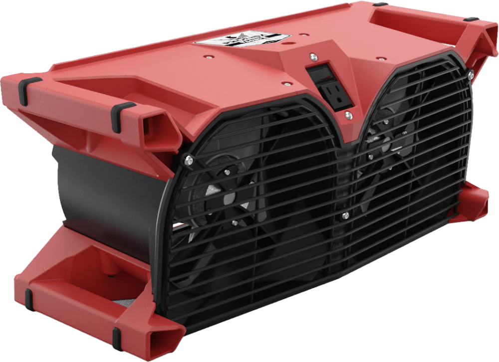 Phoenix Focus II, Air Mover, Dual Axial, 1,105 CFM, 1.1 AMPs, 15.5lbs, 1 Year Warranty, 4042250-01