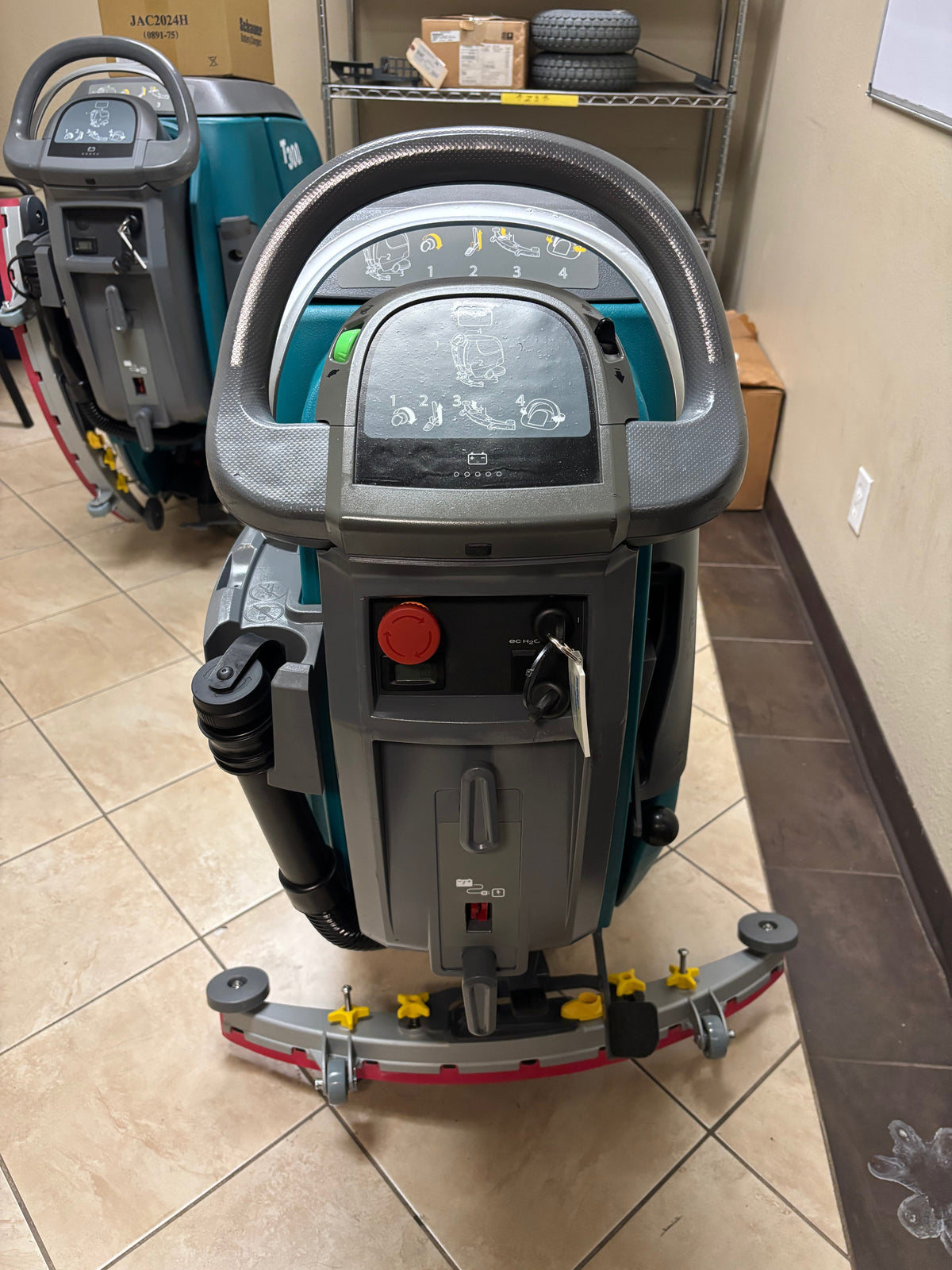 Refurbished Tennant T300, 20" Walk Behind Orbital Floor Scrubber, Battery, Self Propel, 3/1/1 Warranty, Quick Ship