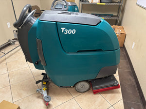 Refurbished Tennant T300, 20" Walk Behind Orbital Floor Scrubber, Battery, Self Propel, 3/1/1 Warranty, Quick Ship