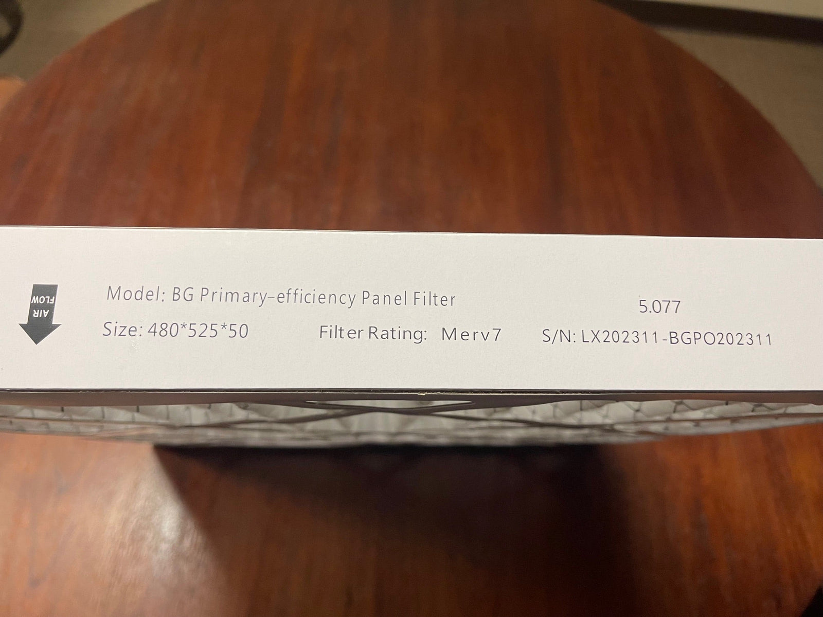 Prefilter, Merv 7, AS800PF, Diamond