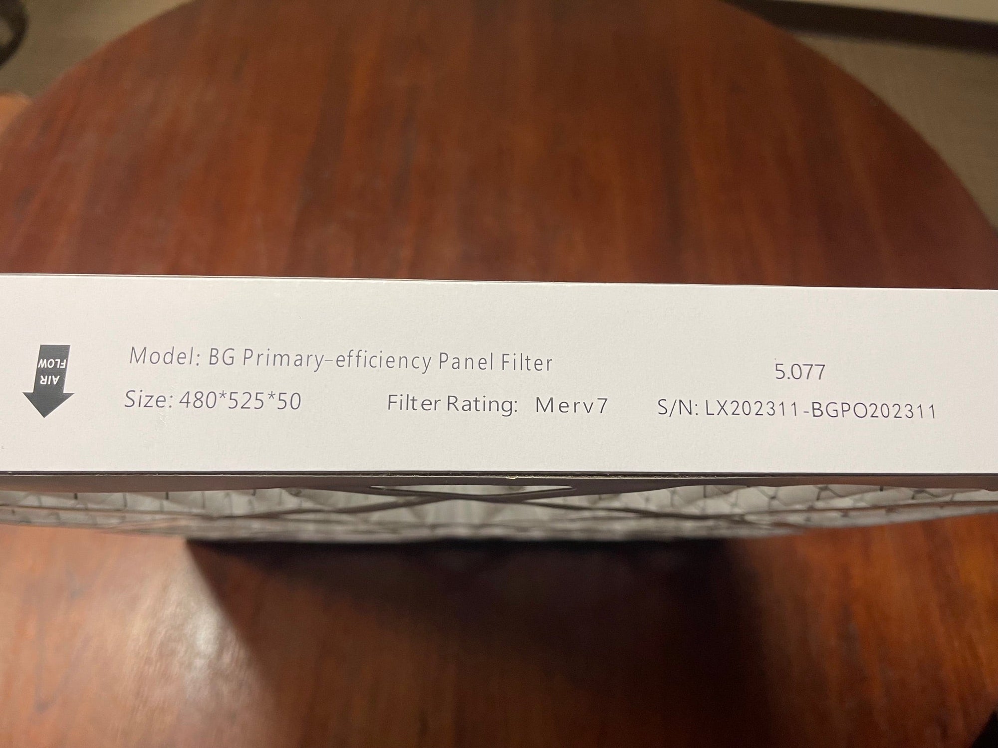 Prefilter, Merv 7, AS800PF, Diamond