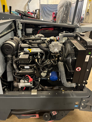 Advance 7765, Rider Floor Sweeper-Scrubber, 40", 100 Gallon, Propane, Cylindrical, 6/1/1 Warranty