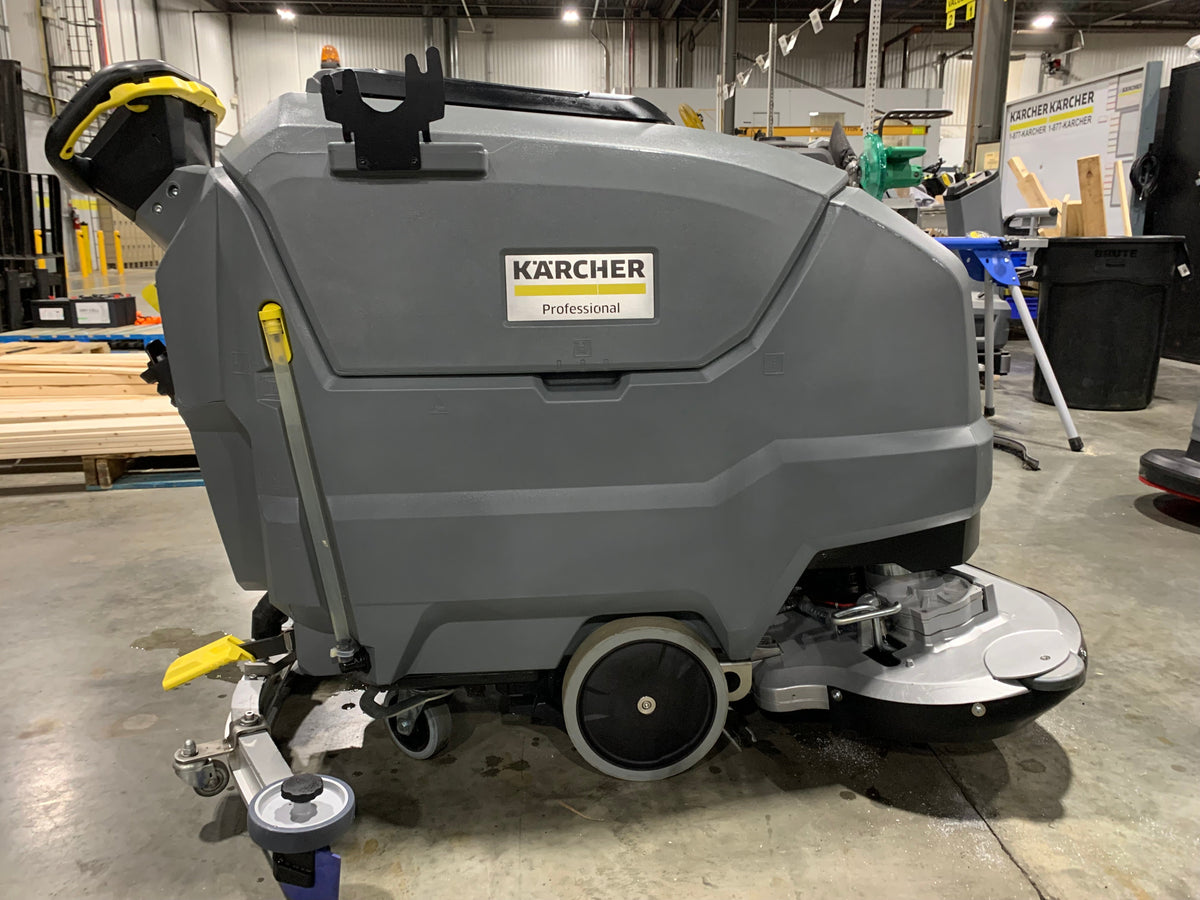 Refurbished, Karcher BD 80/100 W Bp Classic, Walk Behind Floor Scrubber, 32", 26 Gallon, Battery, Walk Behind, Self Propel, Disk, 6 Month Warranty