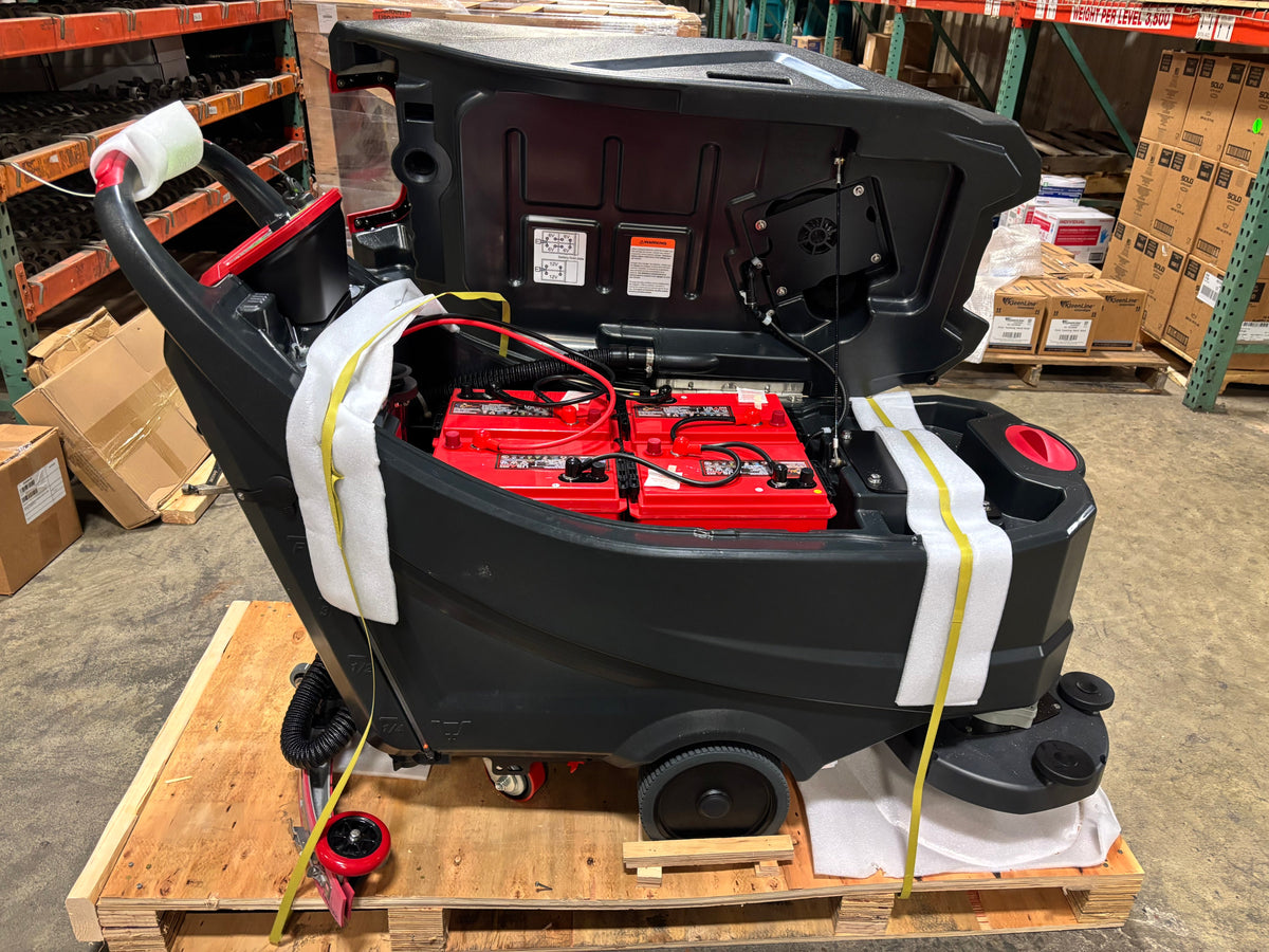Viper AS6690T, Floor Scrubber, 26", 22 Gallon, Battery, Self Propel, Disk, AS6690T-312, 3 Year Warranty