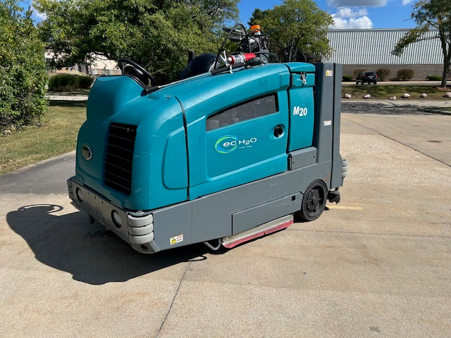 Refurbished, Tennant M20, Floor Sweeper-Scrubber, 54", 56 Gallon, Ride On, Propane, Cylindrical, 2023