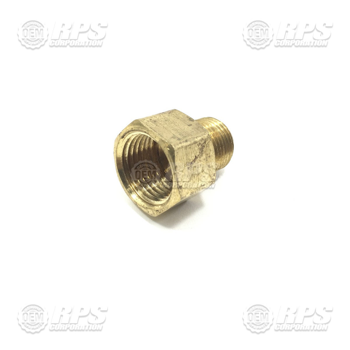 FactoryCat/Tomcat M-50785K29, Adapter, 3/8" Male x 1/2 Female, Brass