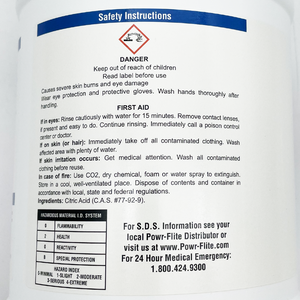 Powr Flite | Acid Rinse | Marksmen  | 1 gallon | MK4