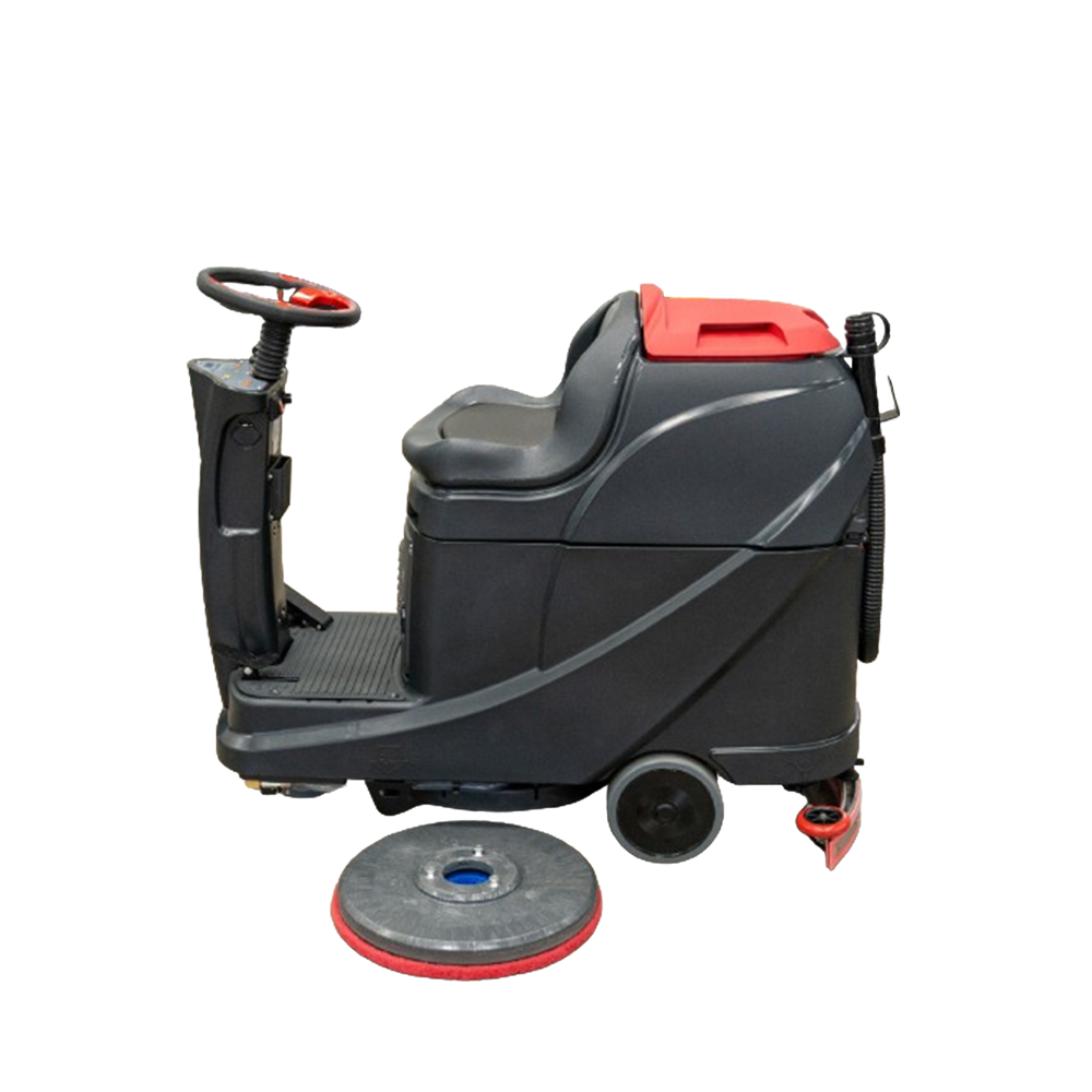 Rider Floor Scrubber, 20", 22 Gallon, Battery,  Disk, 3/3/1/1 Warranty