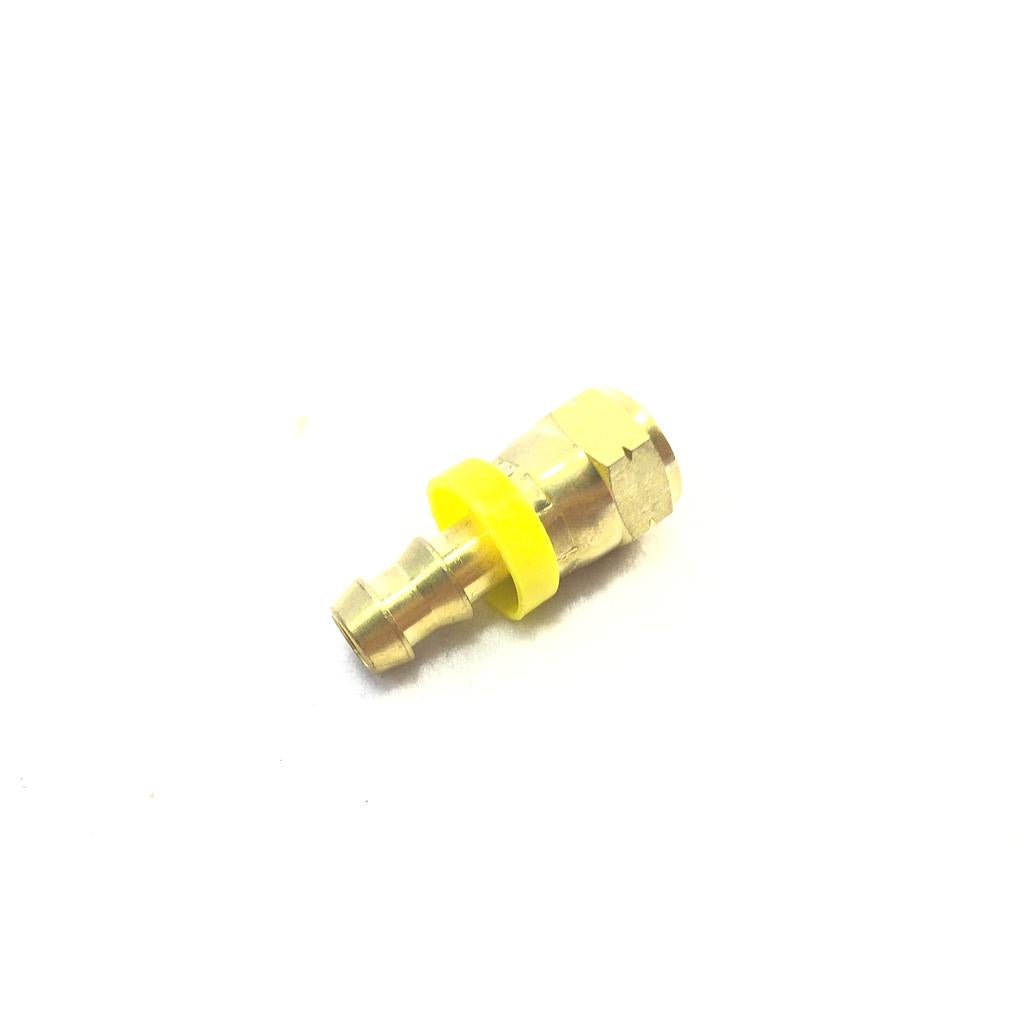 Onyx PT-F441507-131280 Straight Adapter - 3/8 Hose Barb to 3/8 Female Sae Flare OEM Part