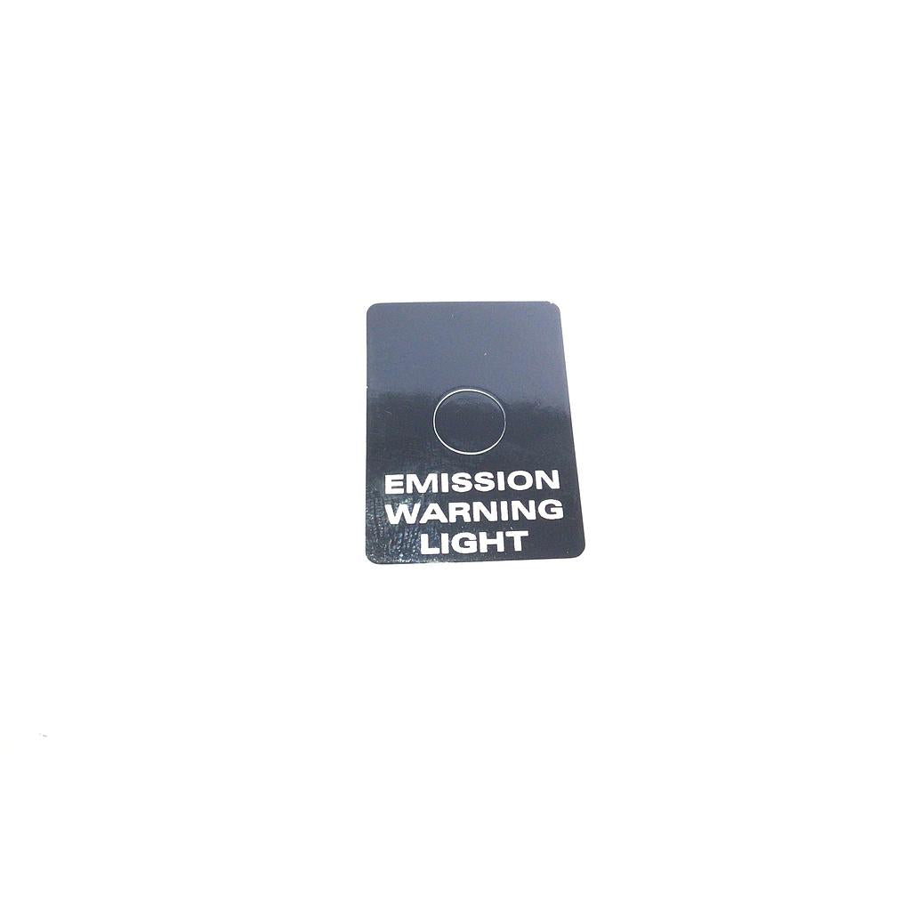 Onyx PT-W1153 Label Emissions Warning Light Label OEM Part