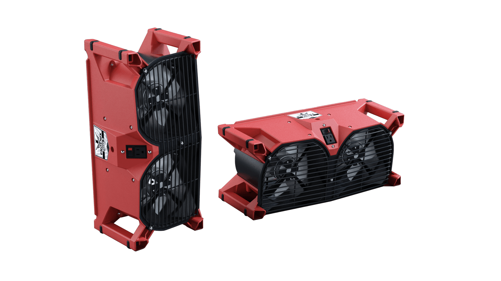 Phoenix Focus II, Air Mover, Dual Axial, 1,105 CFM, 1.1 AMPs, 15.5lbs, 1 Year Warranty, 4042250-01