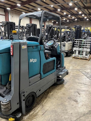 Refurbished | Tennant M20 | Floor Sweeper-Scrubber | 54" | 56 Gallon | Ride On | Propane | Cylindrical | 2020