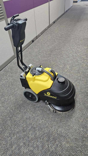 99414 | Demo Unit | Tornado BD 14/4 | Floor Scrubber | 14" | 3.5 Gallon | Battery | Pad Assist | Disk | 1 Year Warranty