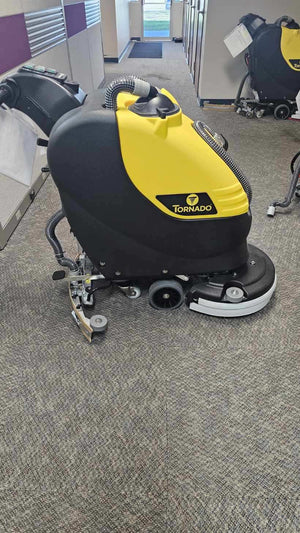 Demo Unit, Tornado BD 20/11L, Walk Behind Floor Scrubber, 20", Battery, Pad Assist, Disk, 4 Year Warranty, TS120-S45-UE