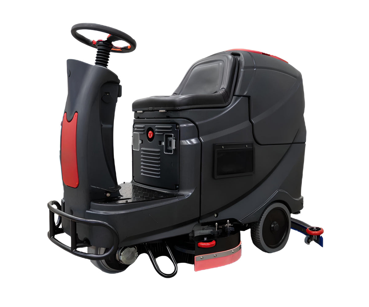 Rider Floor Scrubber, 28", 31 Gallon, Battery,  Disk, 3/3/1/1 Warranty