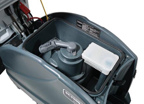 Advance SC1500, Floor Scrubber, 20", 12 Gallon, Stand On, Battery, Disk, 3 Year Warranty