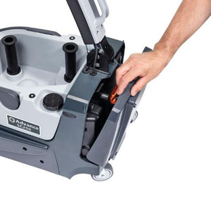 Advance SC250 | Floor Sweeper-Scrubber | 13" | 1.6 Gallon | Brush Assisted | Lithium | Cylindrical | 3 Year Warranty