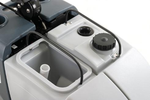 Advance SC351, Walk Behind Floor Scrubber, 14", 2.5 Gallon, Battery, Pad Assist, Forward and Reverse, Disk, 3 Year Warranty, 9087342020