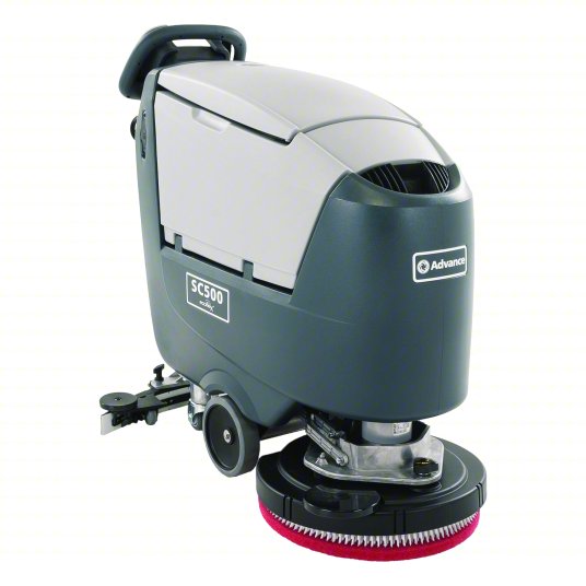 Advance SC500, Walk Behind Floor Scrubber, 20", 12 Gallon, Battery, Self Propel, Disk, Demo Unit, 1 Year Warranty, 56384692