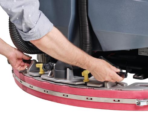 Advance SC6000, Rider Floor Scrubber, 36" Cylindrical, 50 Gallon, Battery, 3 Year Warranty