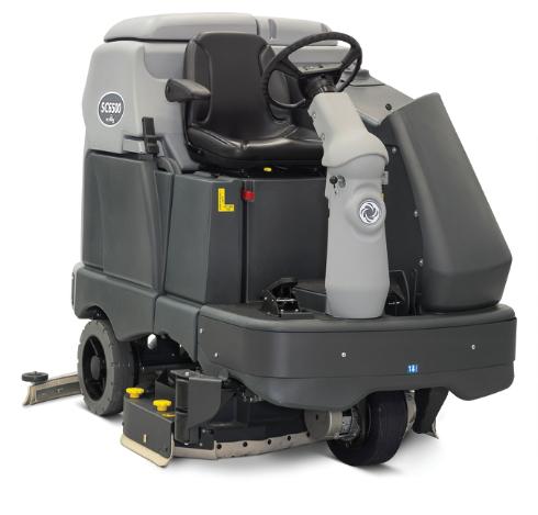 Advance SC6500, Rider Floor Scrubber, 40" Cylindrical, 70 Gallon, Battery, 3 Year Warranty