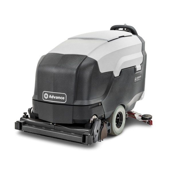 Advance SC901, Floor Sweeper Scrubber, 32", 30 Gallon, Battery, Self Propel, Cylindrical, 3 Year Warranty